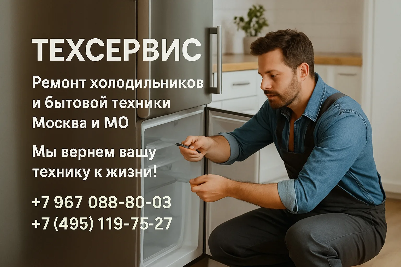 👋 Всем привет! Мы — команда мастеров по ремонту бытовой техники. Возвращаем к жизни хо...