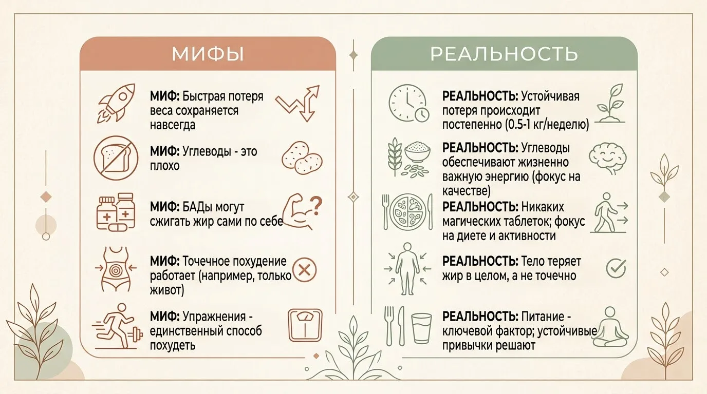 «Ложные установки: во что вы верите, пока вес стоит?» 🧠