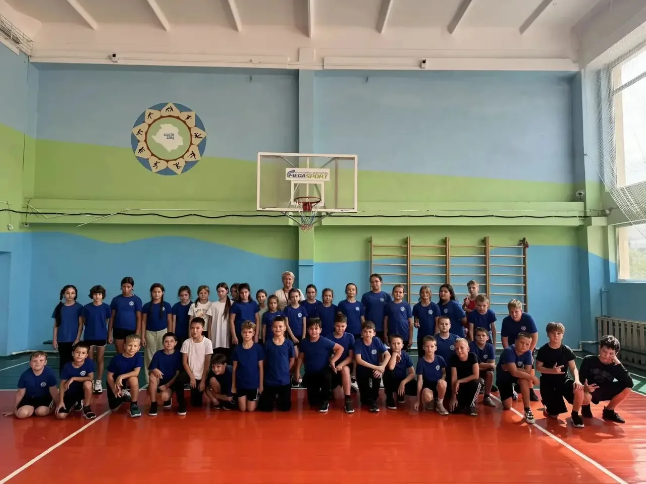 В МБОУ СОШ № 12 прошел осенний прием нормативов ГТО
