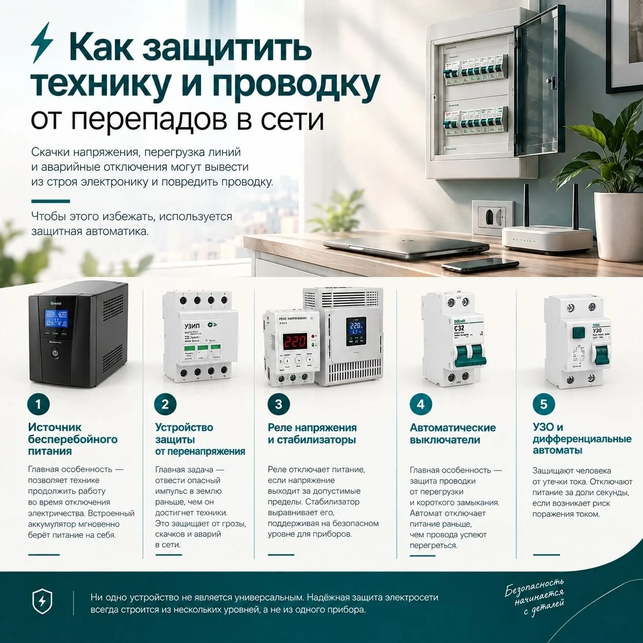 Скачки напряжения, перегрузка линий и аварийные отключения могут не только вывести из с...