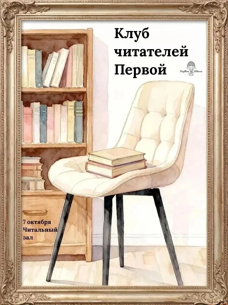 ⏰ Уже через несколько минут начнется встреча Клуба читателей Первой.