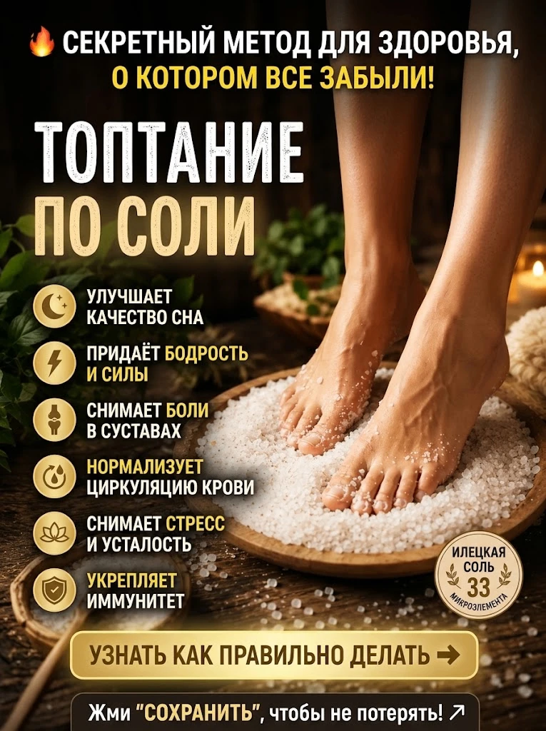 Топтание по соли🧂