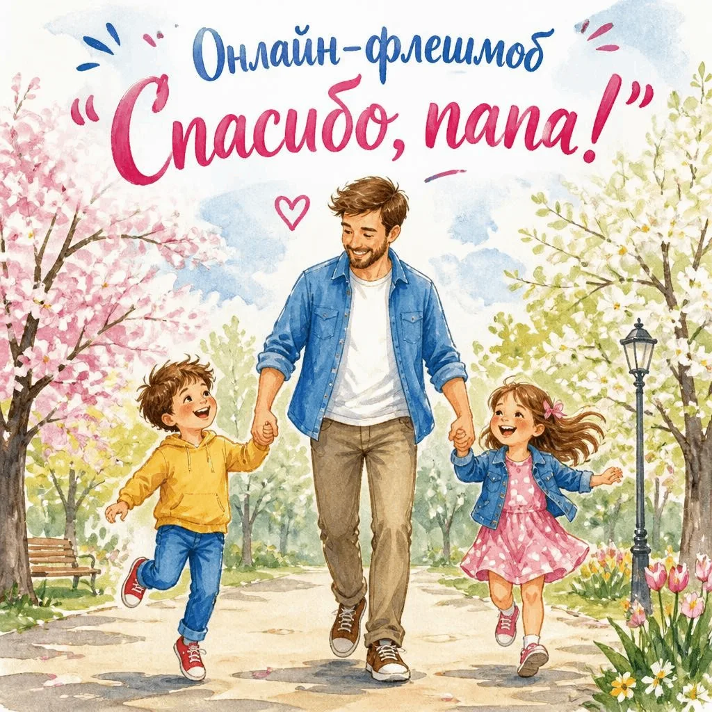 Онлайн-флешмоб «Спасибо, папа!»