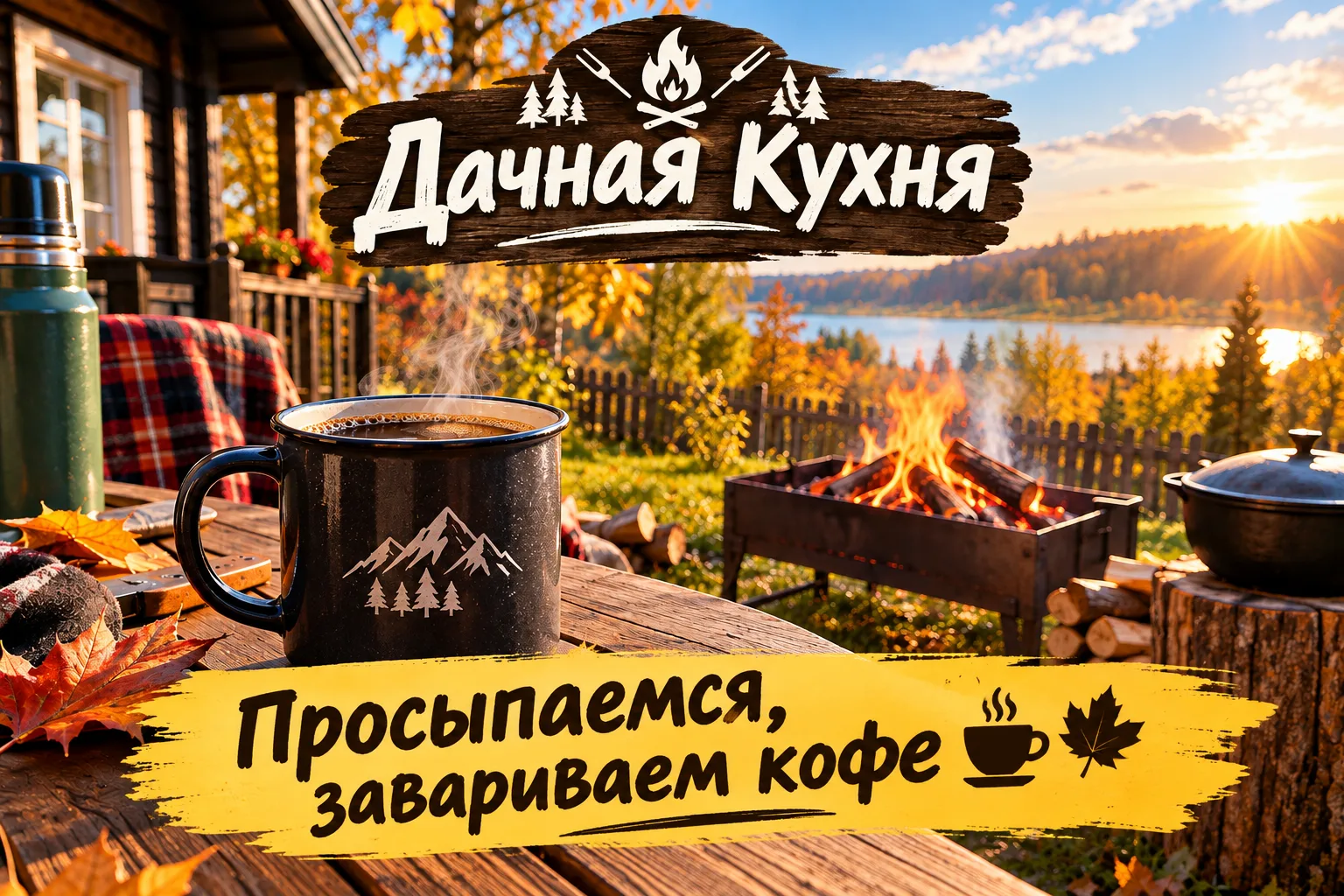 Просыпаемся, завариваем кофе! ☕️🍂
