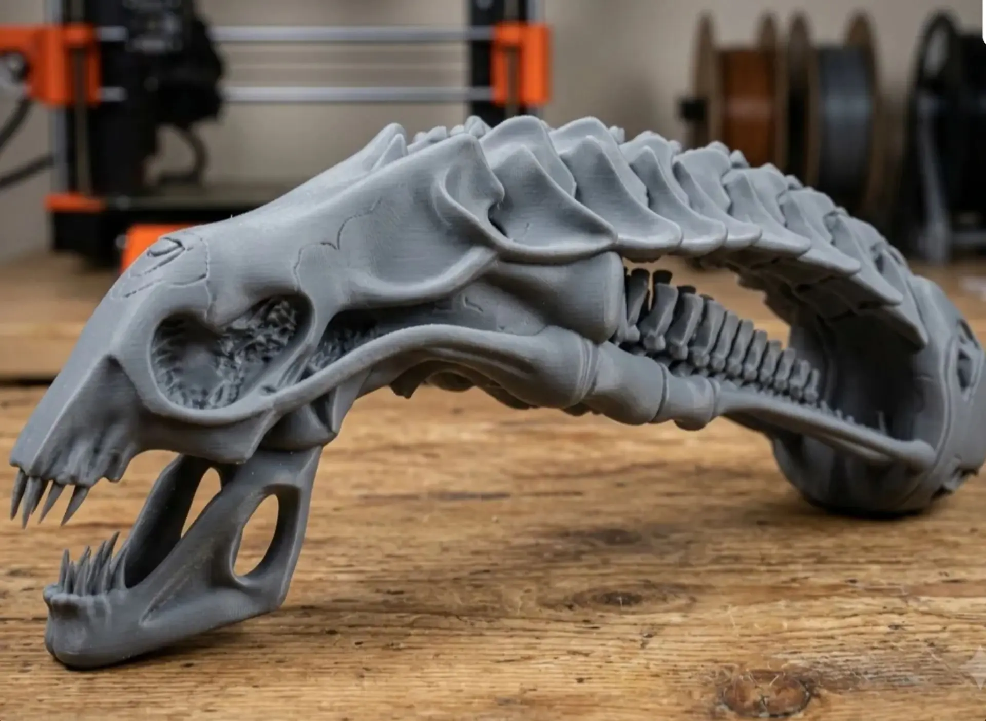 Ксеноморф череп 3D модель STL