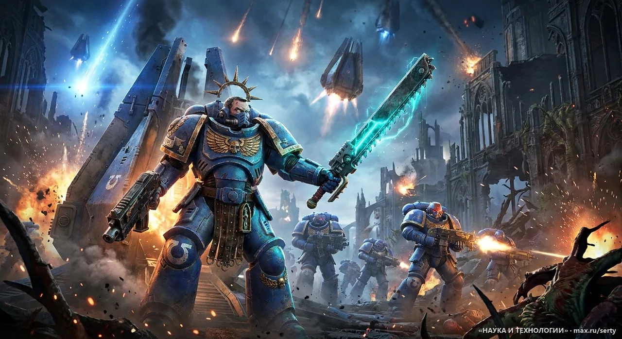 🎮 Космодесант штурмует Warhammer 40,000: Dawn of War 4