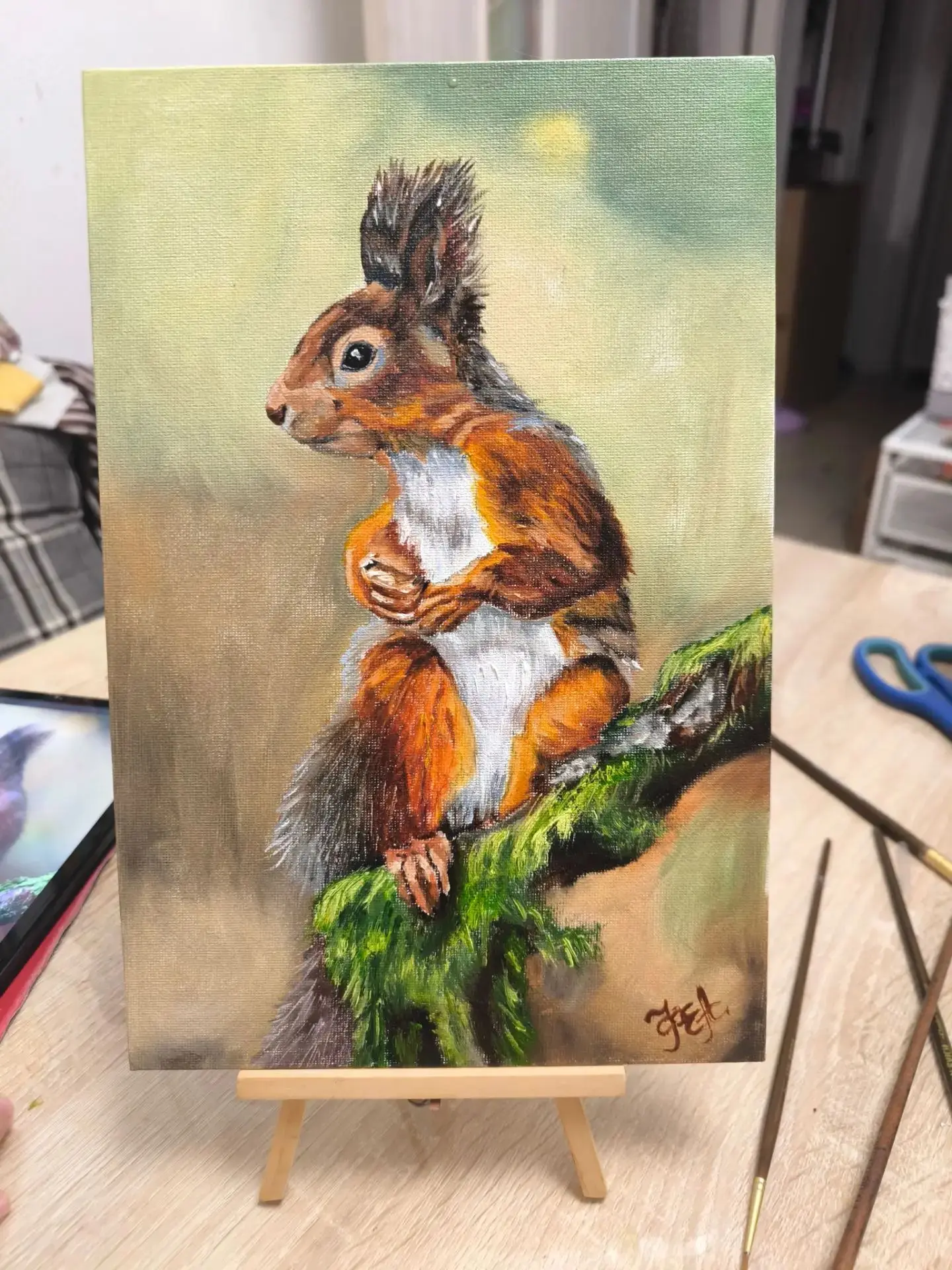 Один на один с холстом? Никогда!🎨✨