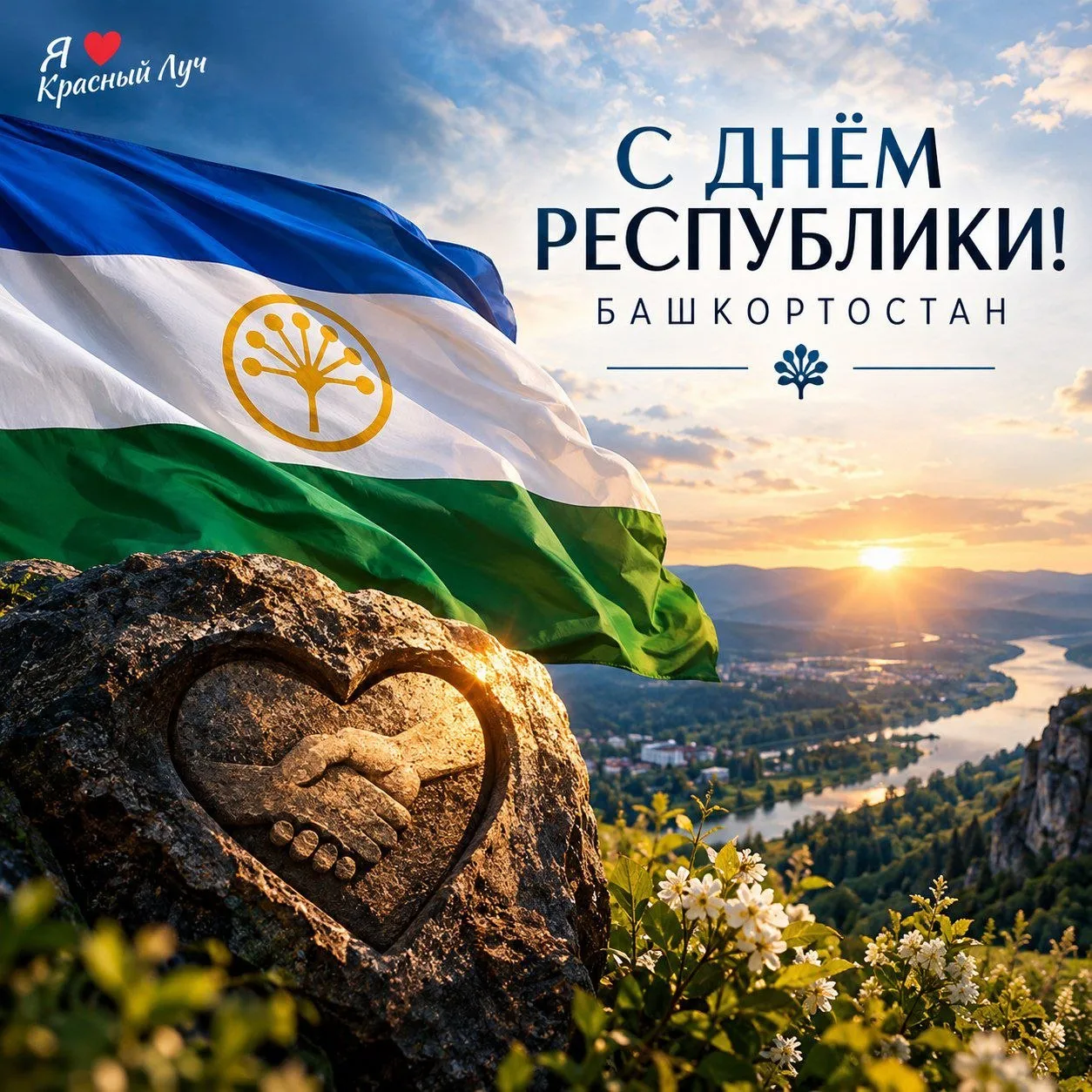 Красный Луч поздравляет Республику Башкортостан с Днём Республики!