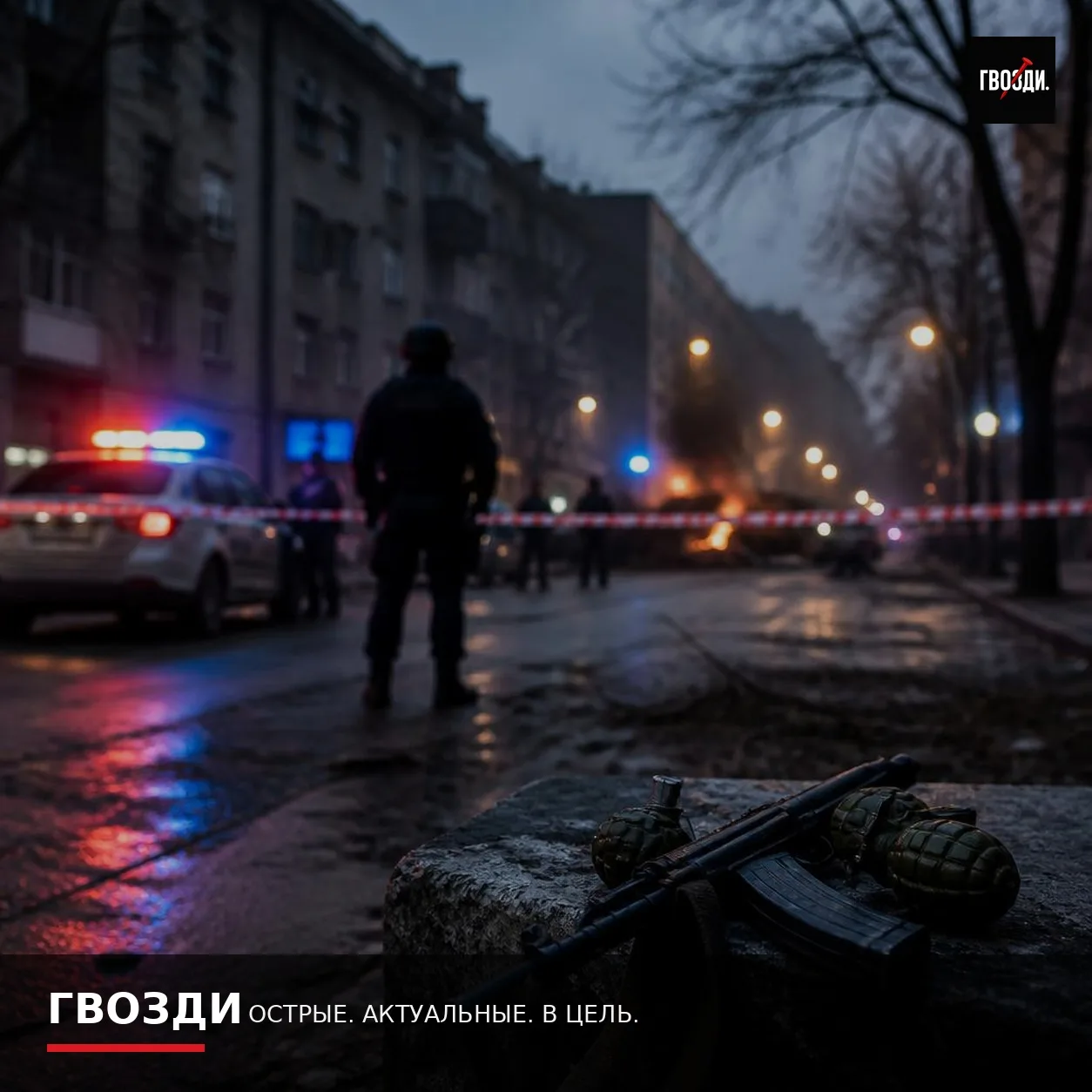 В Кропивницком мужчина с автоматом и гранатами устроил стрельбу и взрывы
