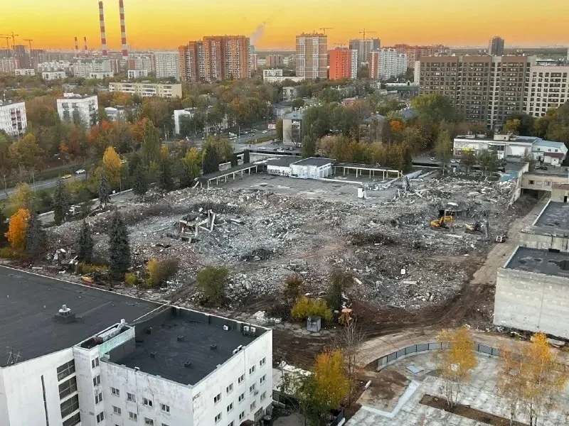 😢 Результаты сноса ТЦ «Первомайский»