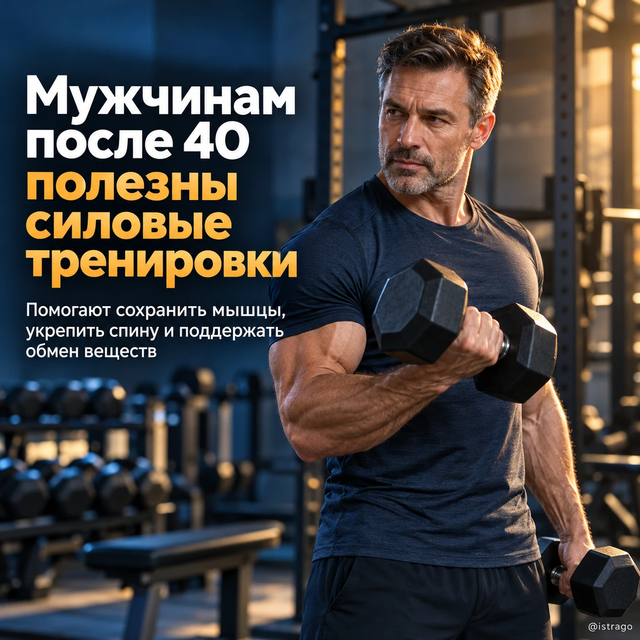 После 40 одного кардио может быть мало 💪