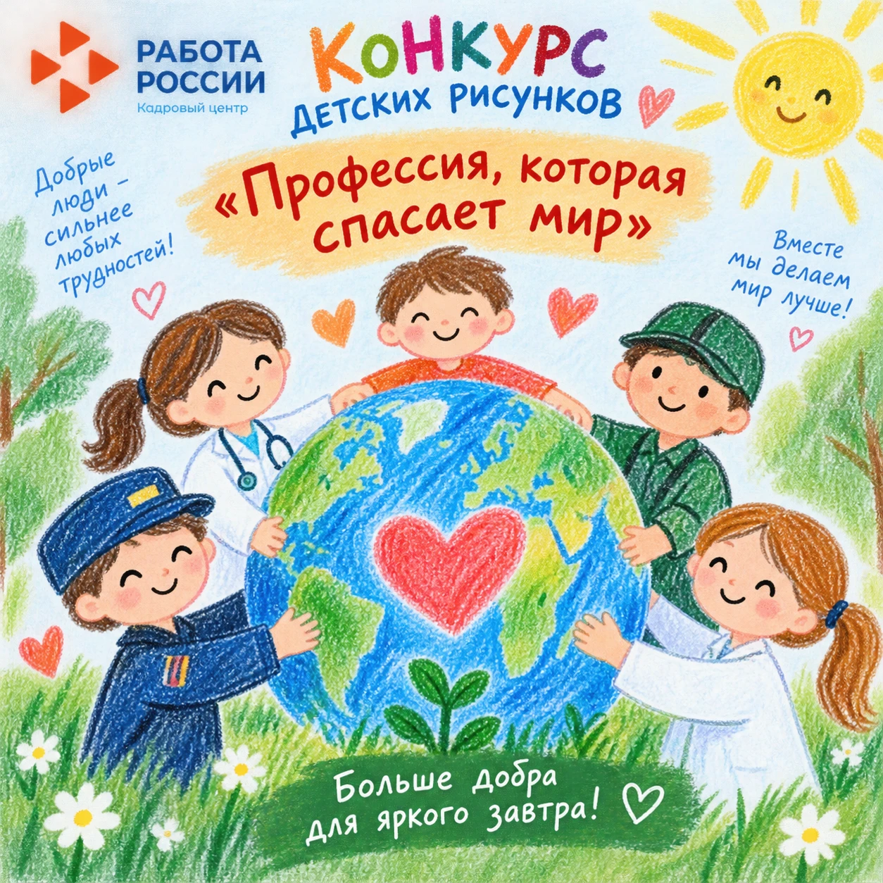 👩‍🎨 ОКУ Центр занятости населения города Касли объявляет о начале конкурса рисунков Р...