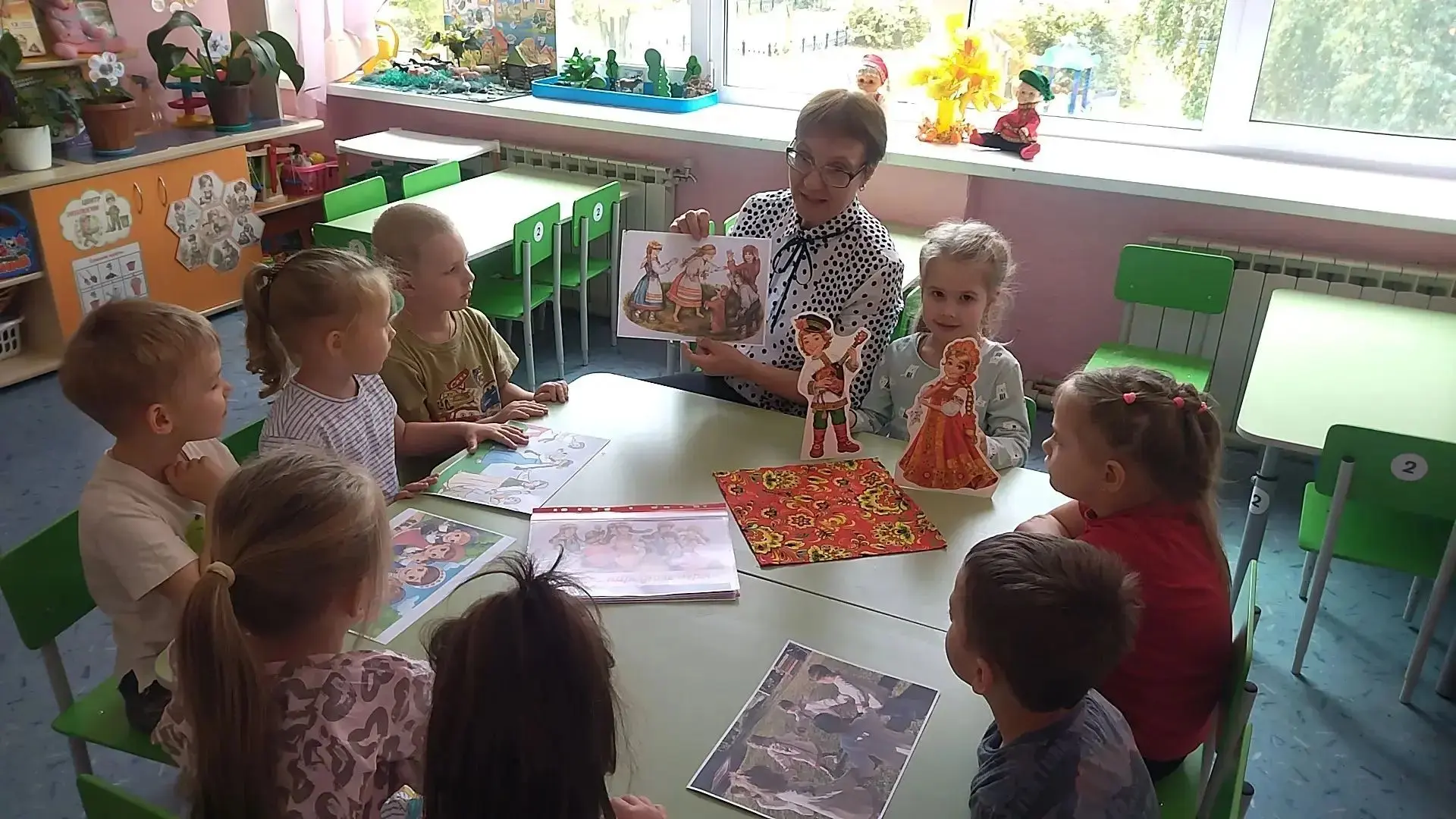 Как мы знакомились с русскими народными забавами...🌞