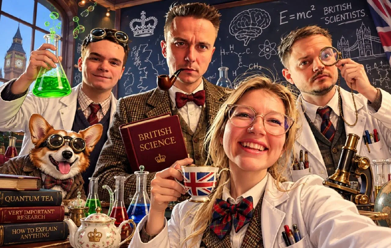 «Британские учёные» каждое воскресенье на Радио mCm 🇬🇧