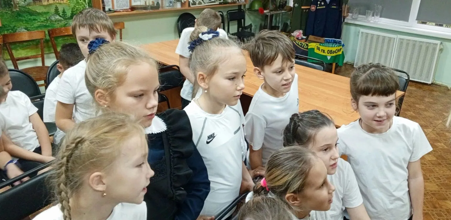 Сегодня в школьном музее для 3а класса состоялась  экскурсия "Малые народности Приамурь...
