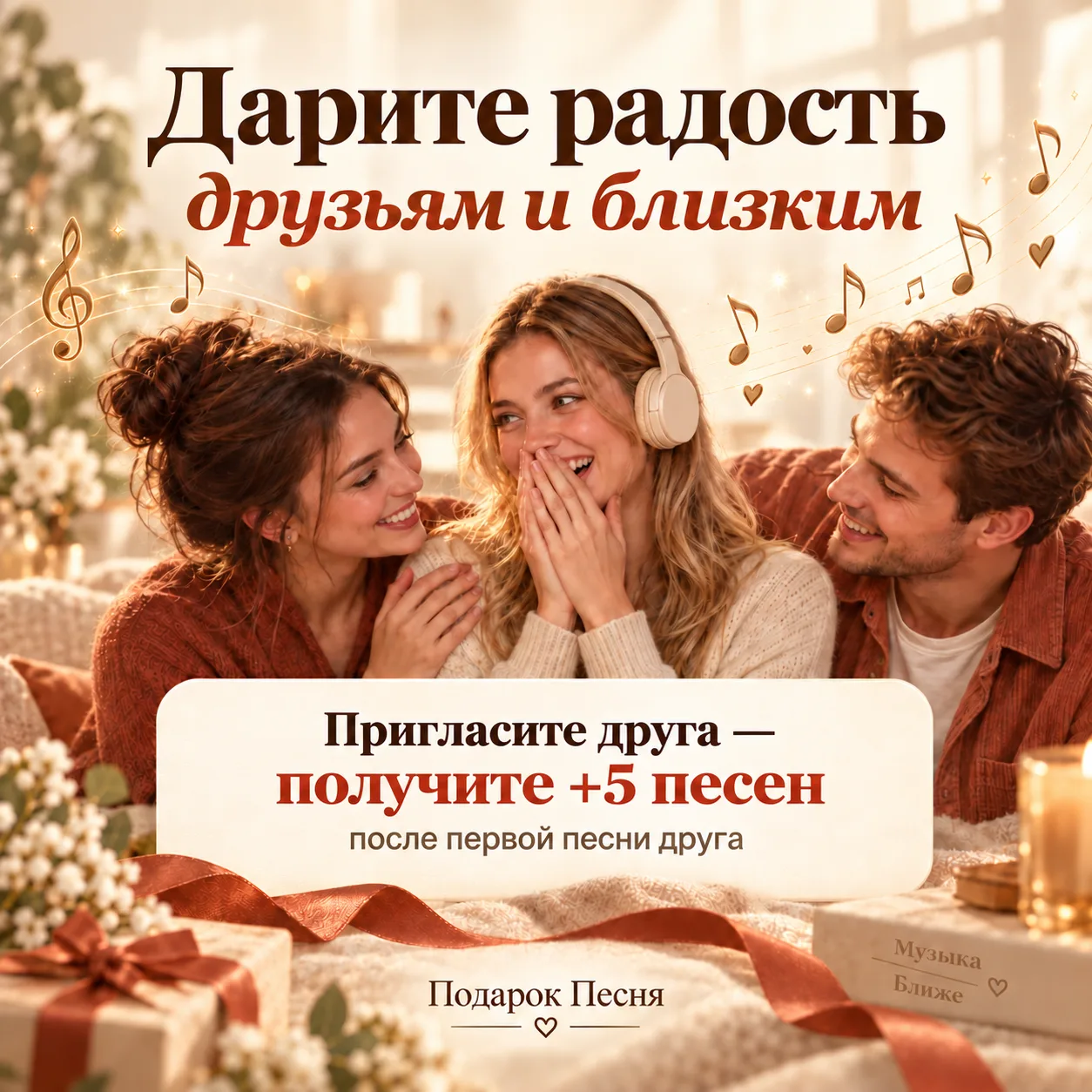 Дарите друзьям и близким радость 🎁
