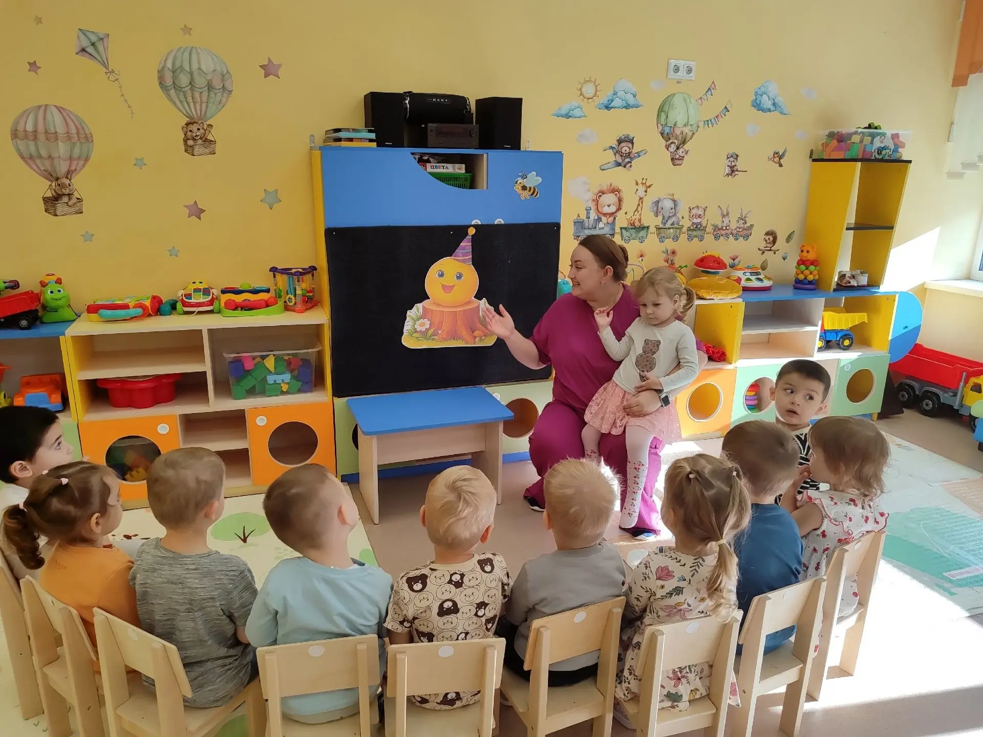Во ll группе раннего возраста "Теремок"прошел "День Колобка".