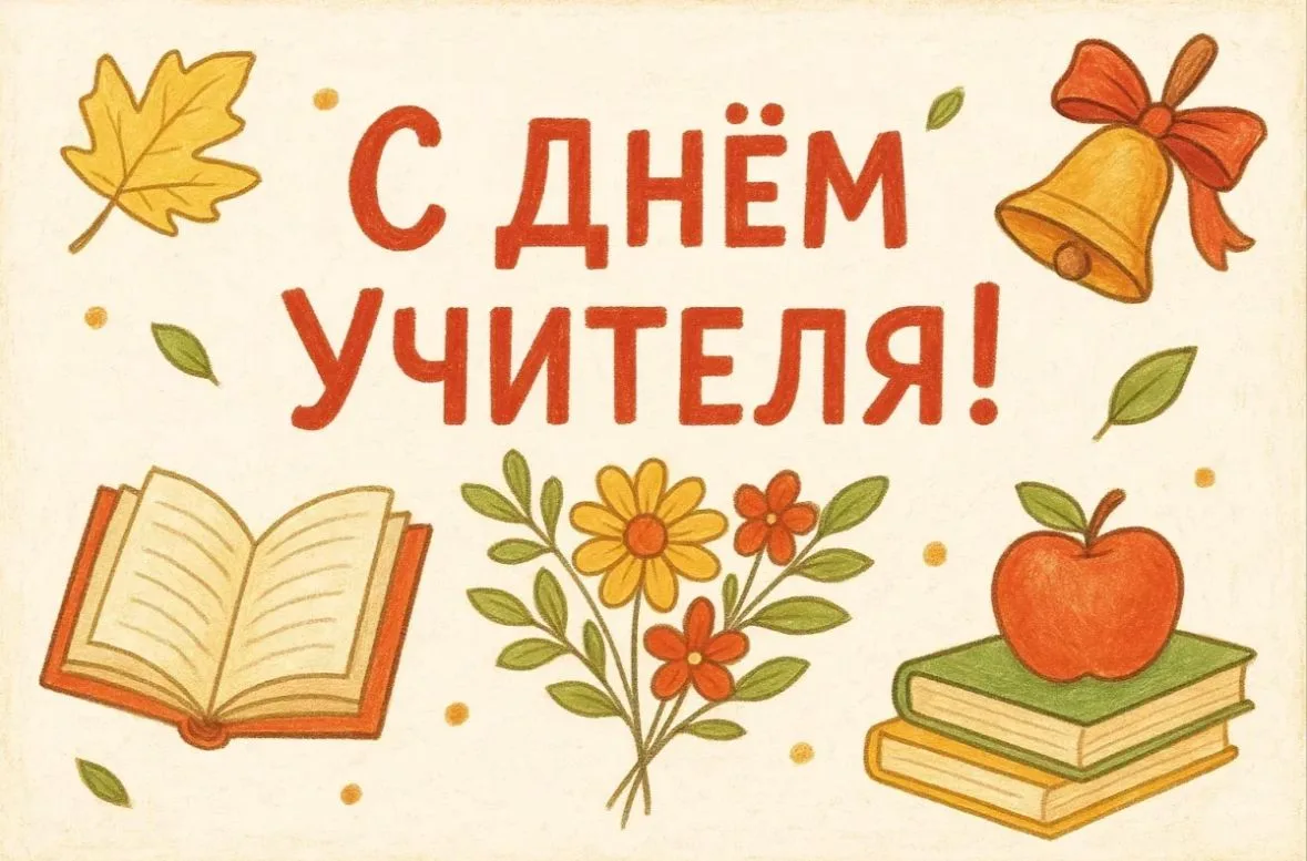 🎉 С Днём учителя, дорогие педагоги! 🎉5 октября — праздник тех, кто открывает детям ми...
