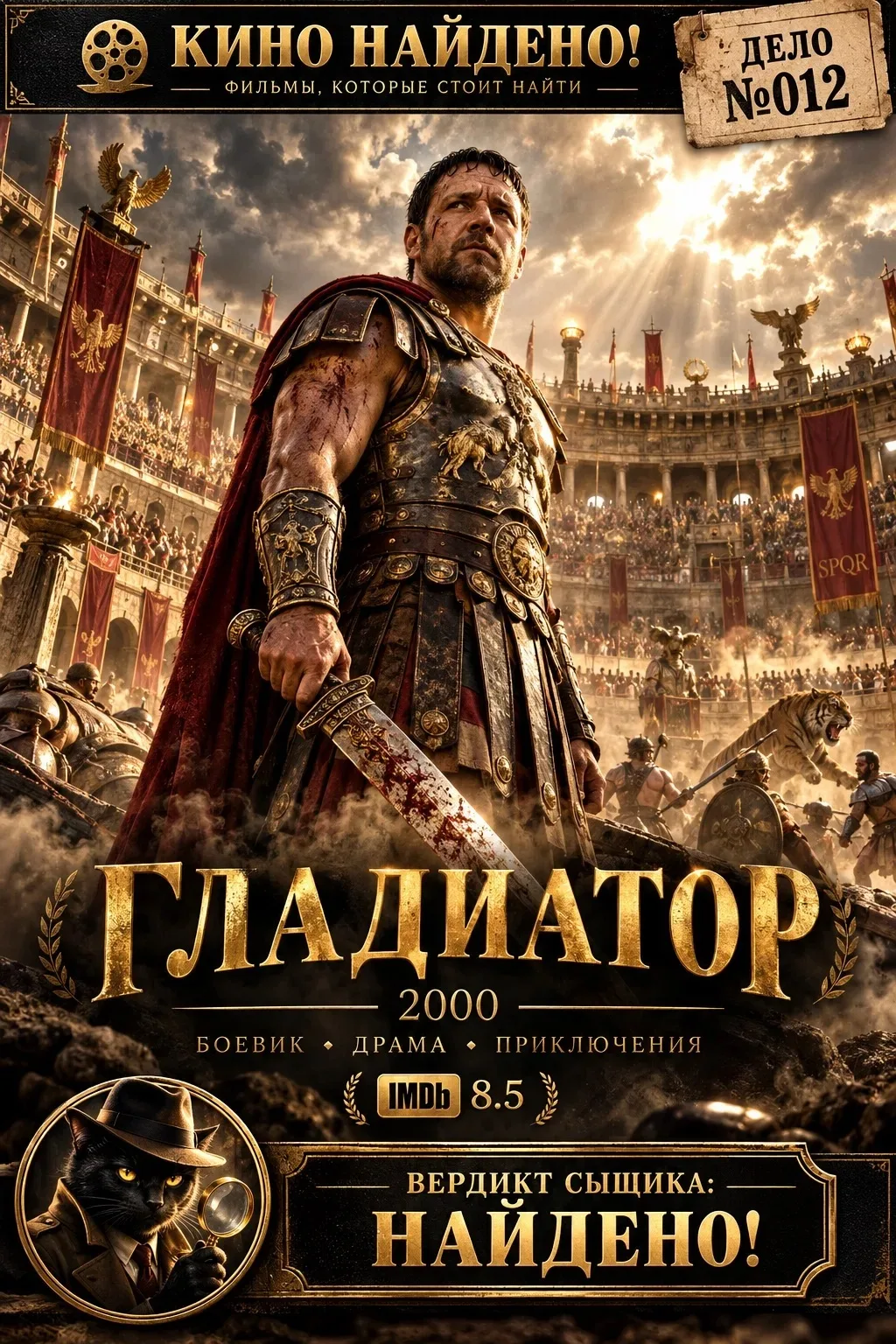 Что может быть более захватывающим, чем история о мести и чести в Древнем Риме?