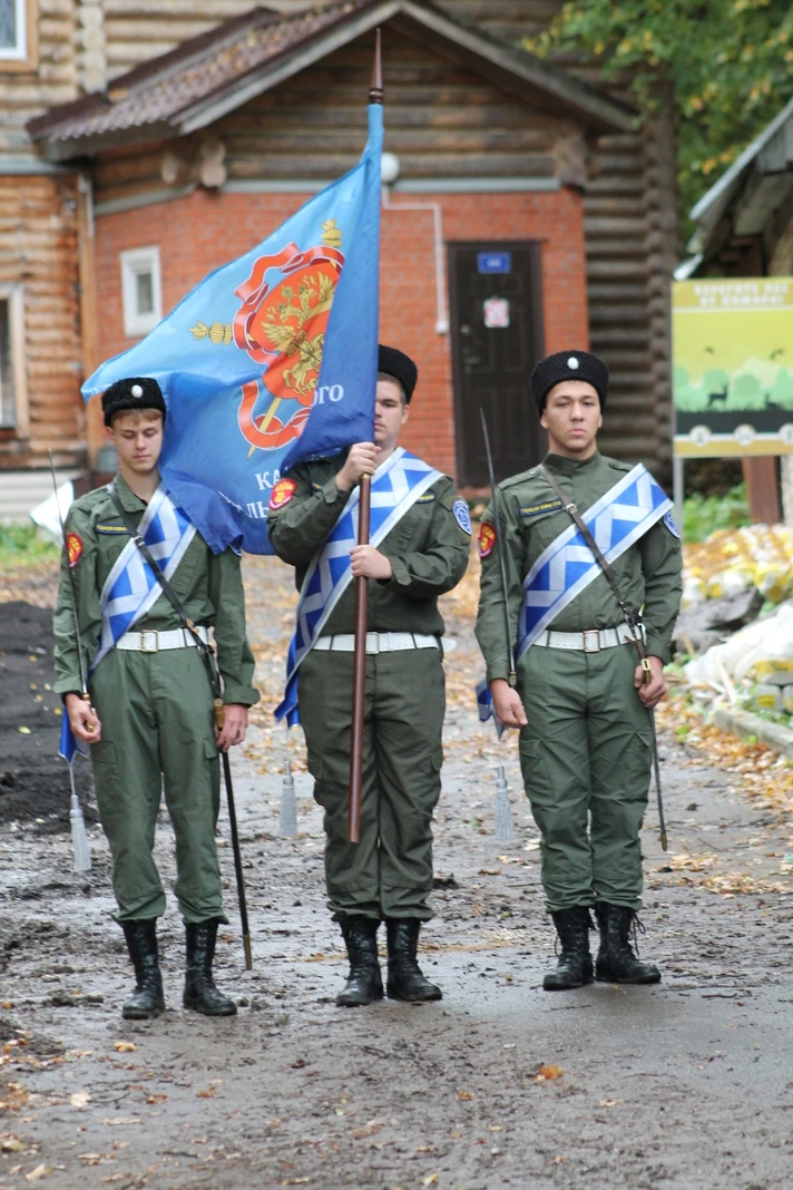 📸 Обучающие сборы казачьей молодёжи в Заокском​
