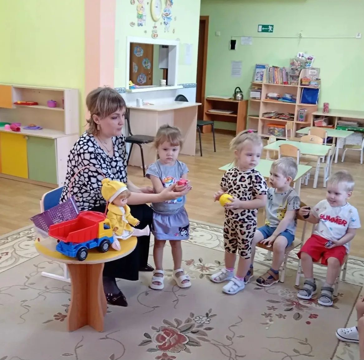 В первой младшей группе прошло увлекательное занятие по формированию элементарных матем...