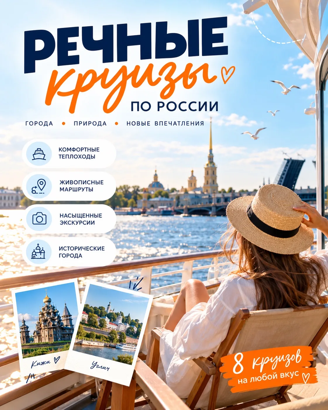 До лета 2027 ещё далеко. А круизы на него уже вовсю продаются 🚢