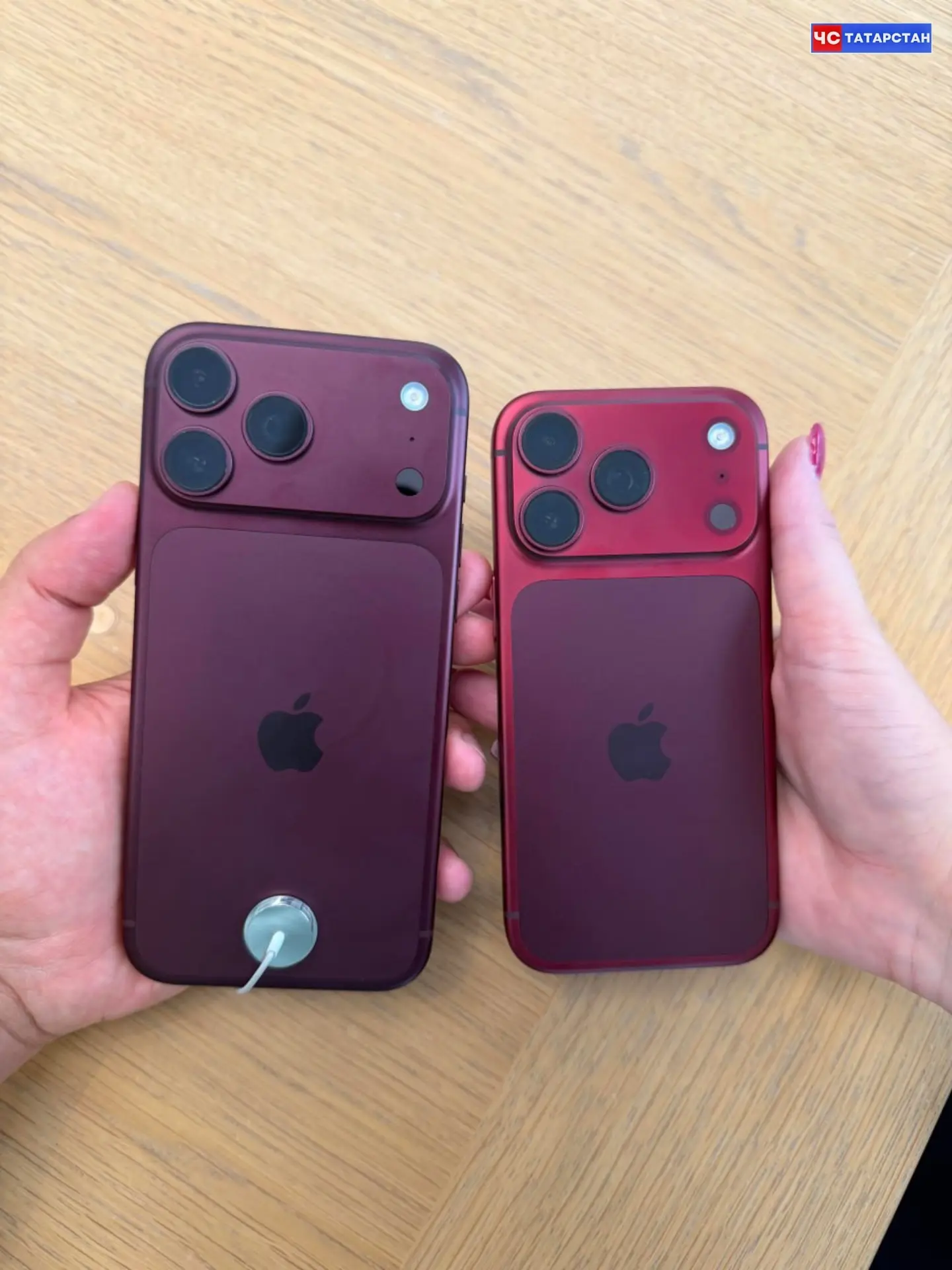 📰Бордовые iPhone 18 Pro выцветают и приобретают красный оттенок