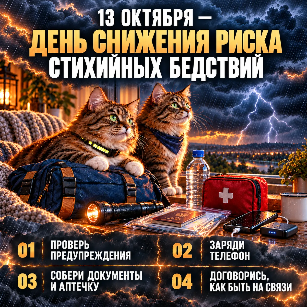 🌧  Погода может измениться быстро. Подготовиться можно заранее.