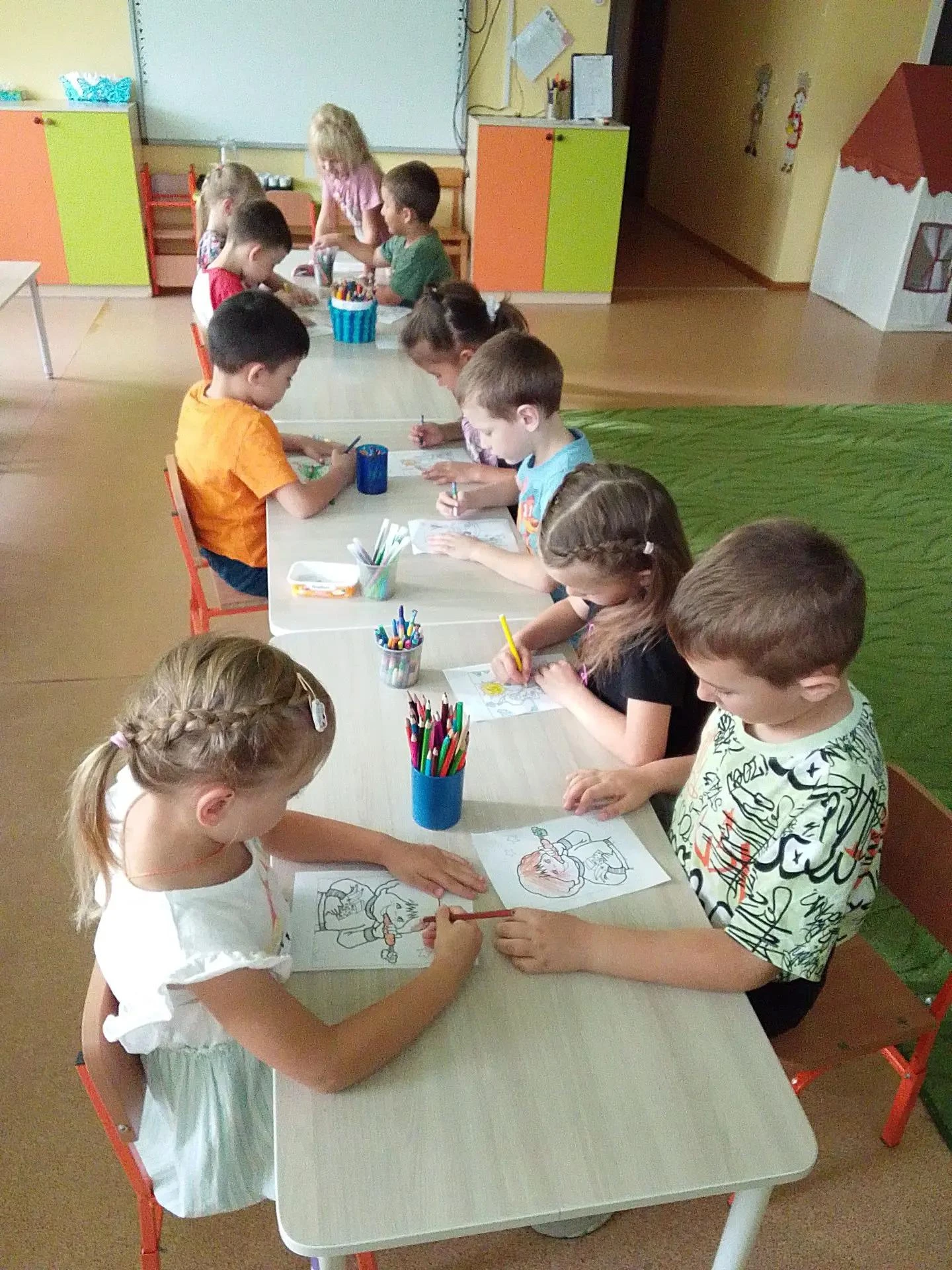 Фруктовая мастерская в группе «Фиксики»! 🍏🍌🎨