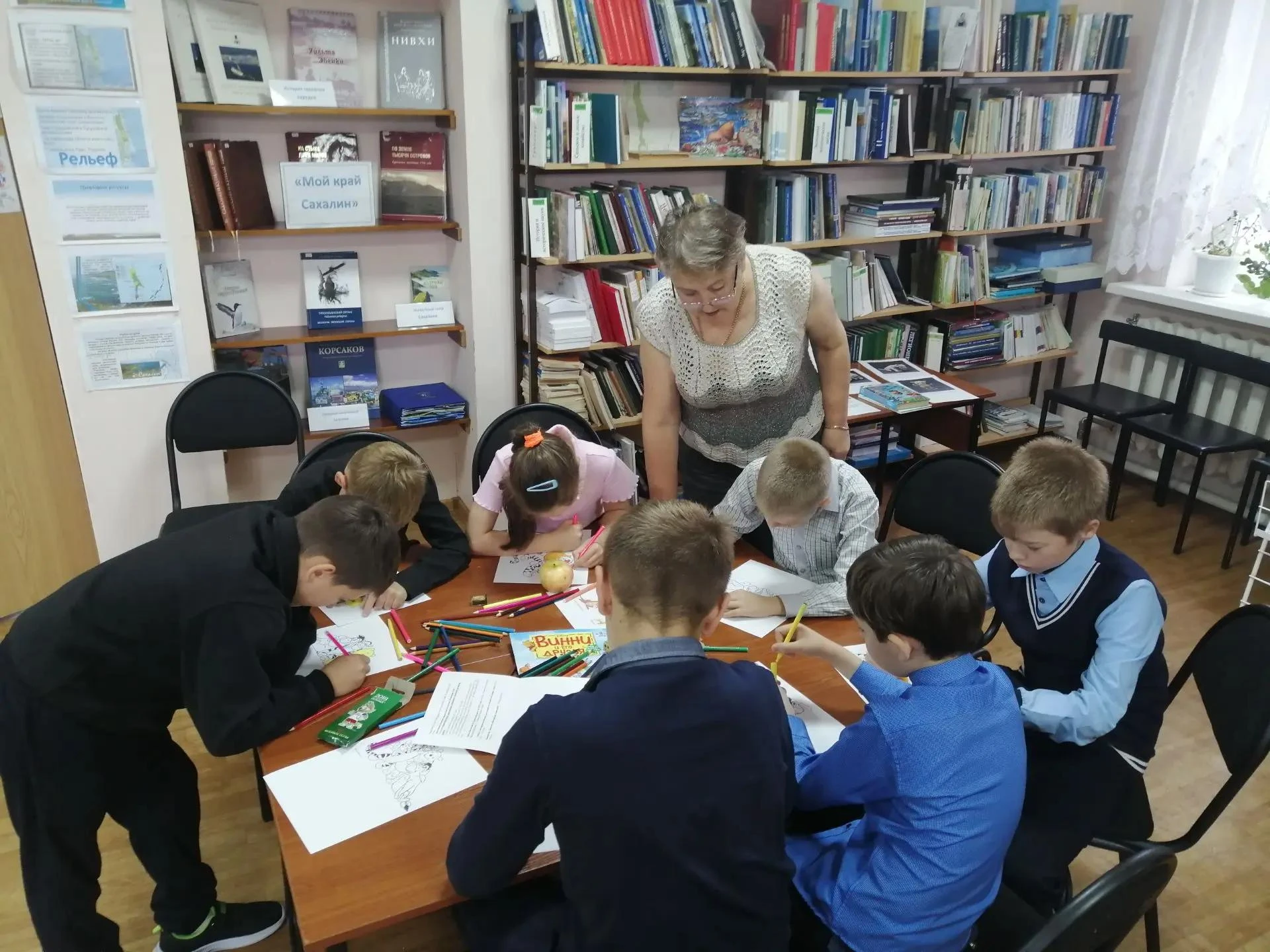 🤩 «Все герои Винни-Пуха»: в библиотеке села Новиково отметили день любимого медвежонка