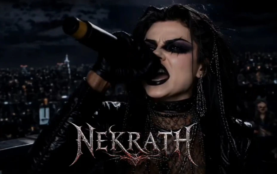 Nekrath - Yesterday Is Dead. Female-Fronted Gothic Metal (Official Music Video)