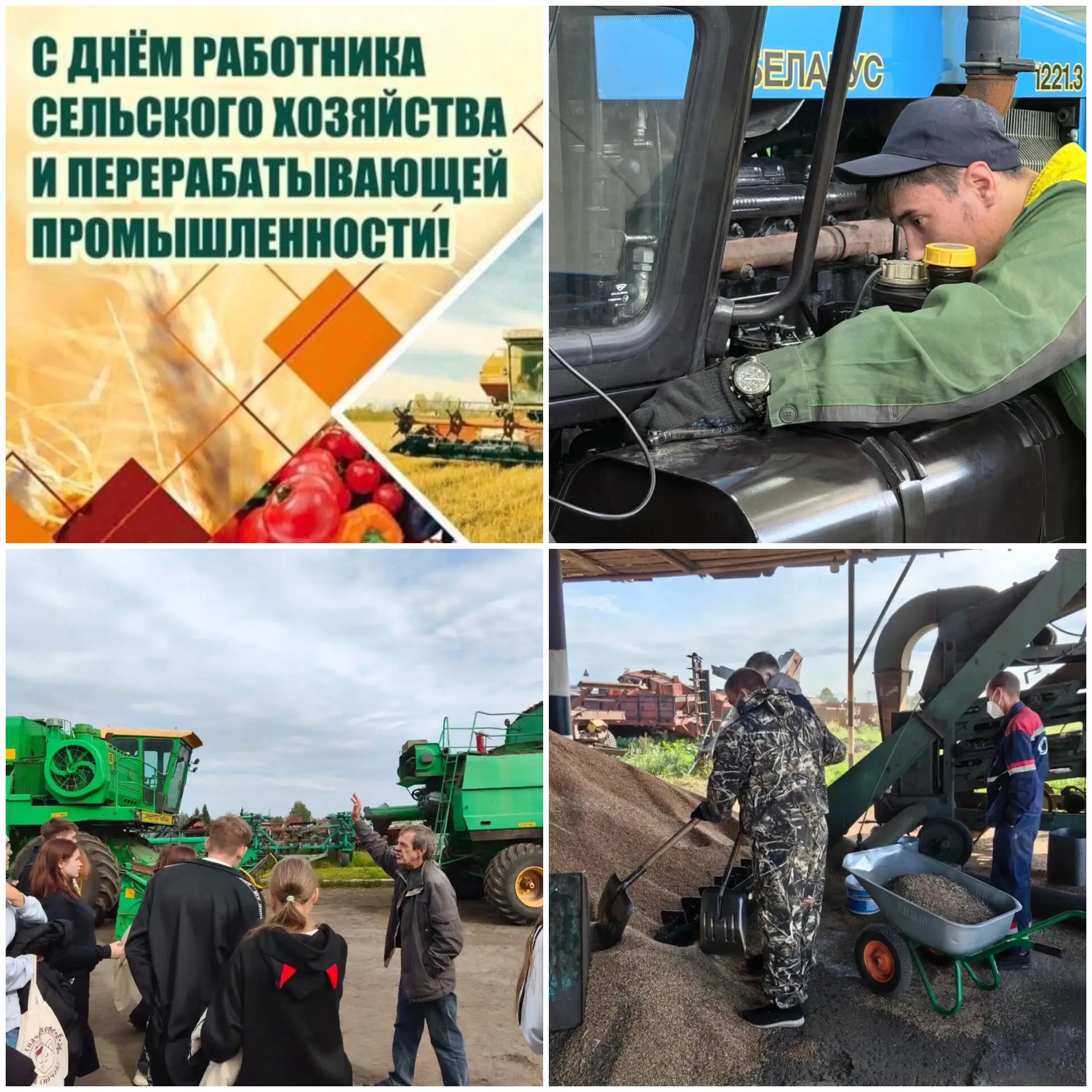 С Днём работника сельского хозяйства и перерабатывающей промышленности! 🌾