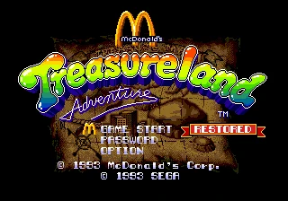McDonald's Treasure Land Adventure Restoration v.final [SMD]
