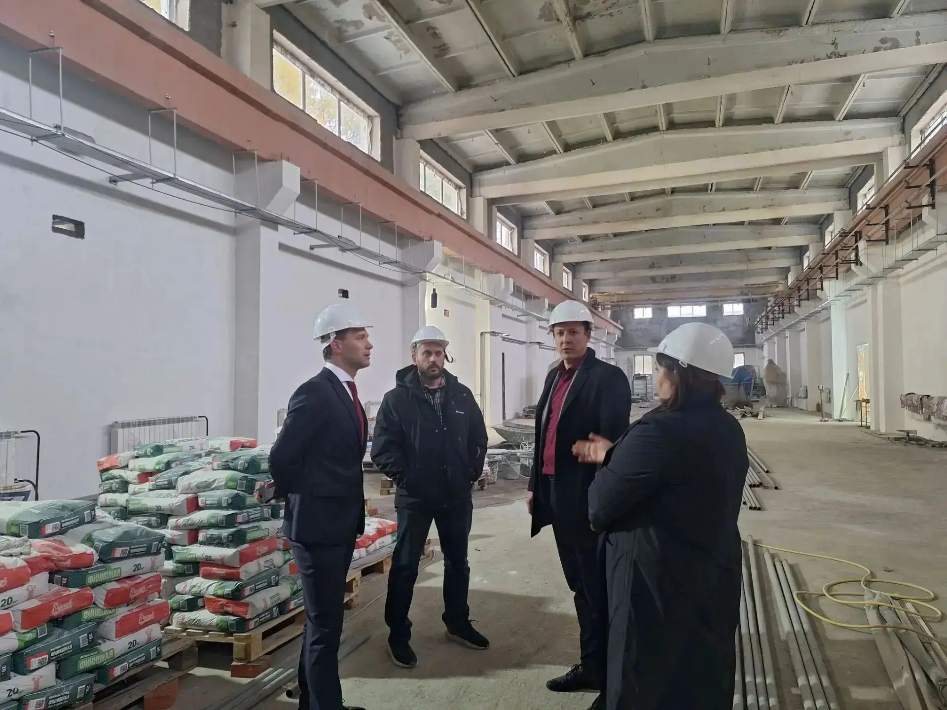 Проверил ход ремонта мастерских Судомеханического техникума в Комсомольске-на-Амуре