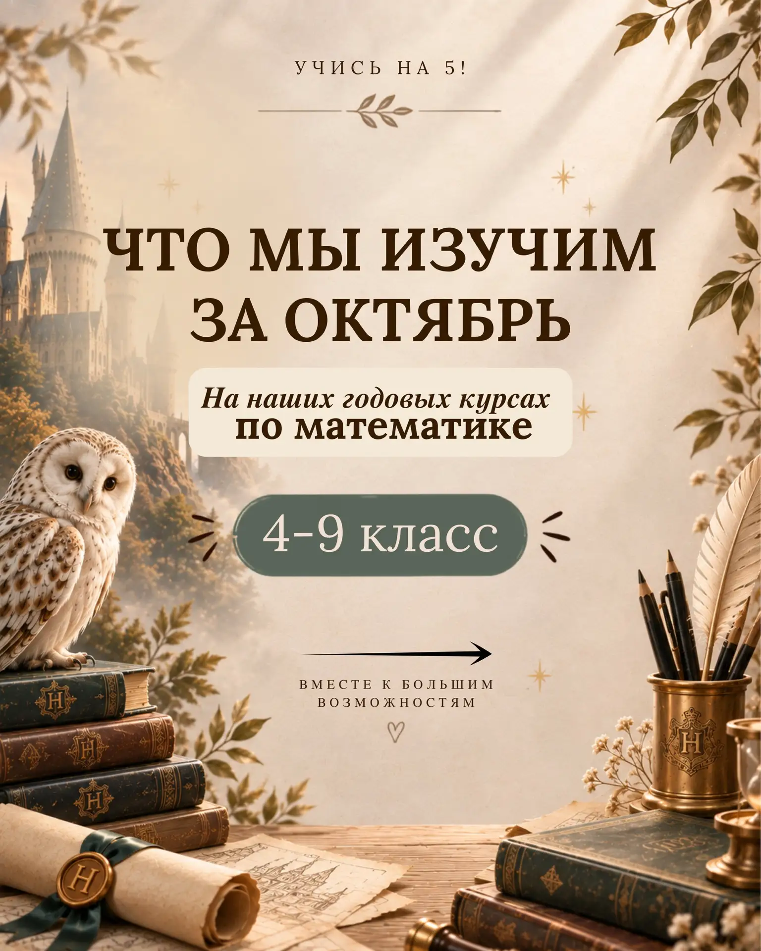 Что дети узнают за ОКТЯБРЬ?📚
