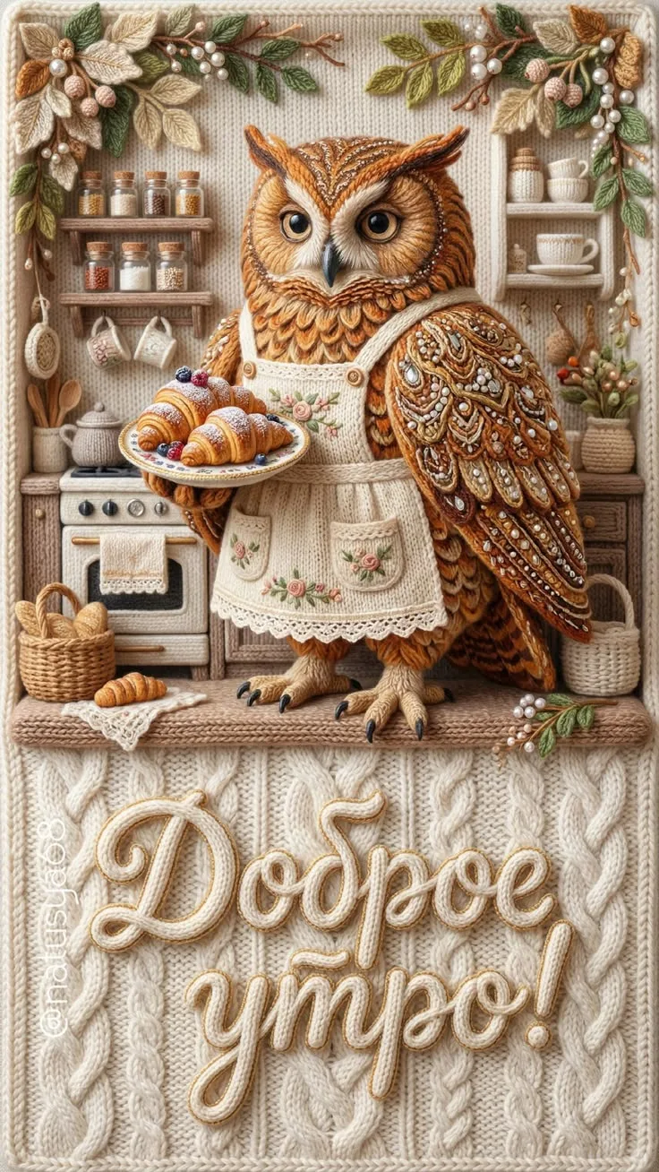 🦉 Доброе утро ☕️🫶🏻