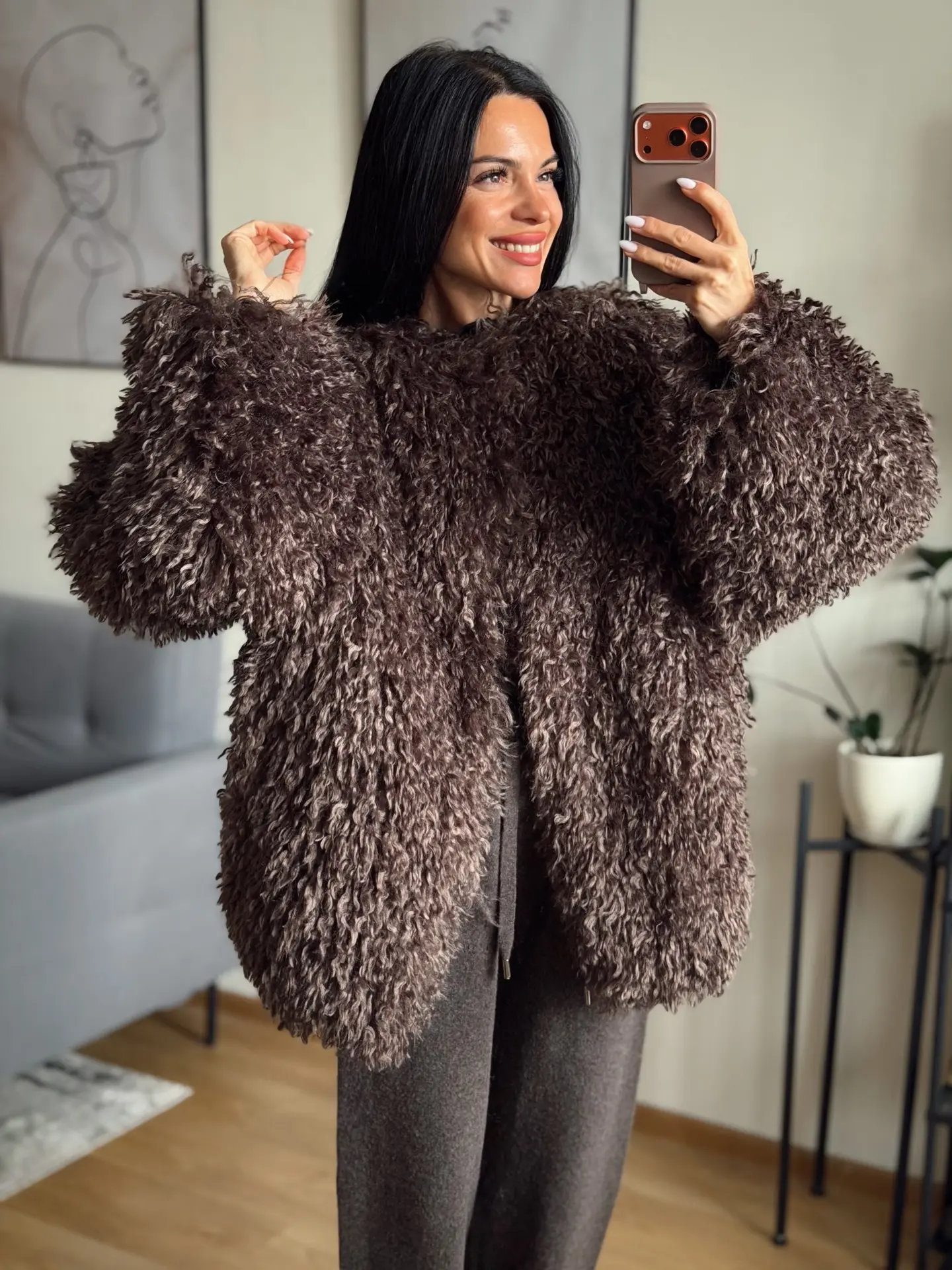 Кудрявая Шуба как в Zara 🐻