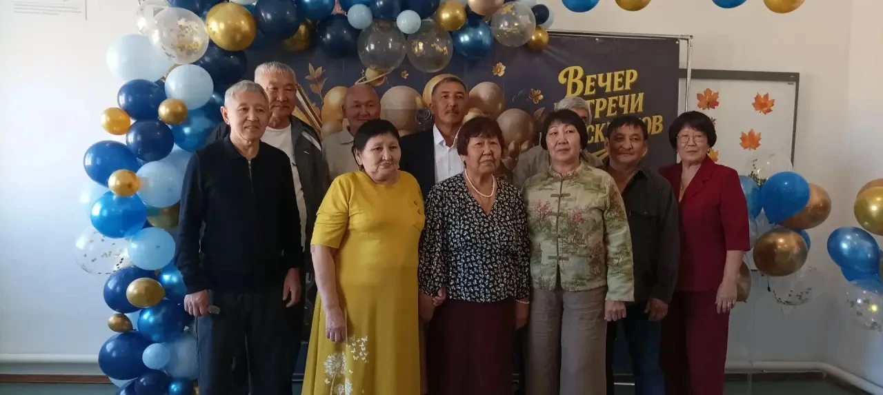 II выпуск -1981 год: 45 лет спустя на встрече с родной школой.