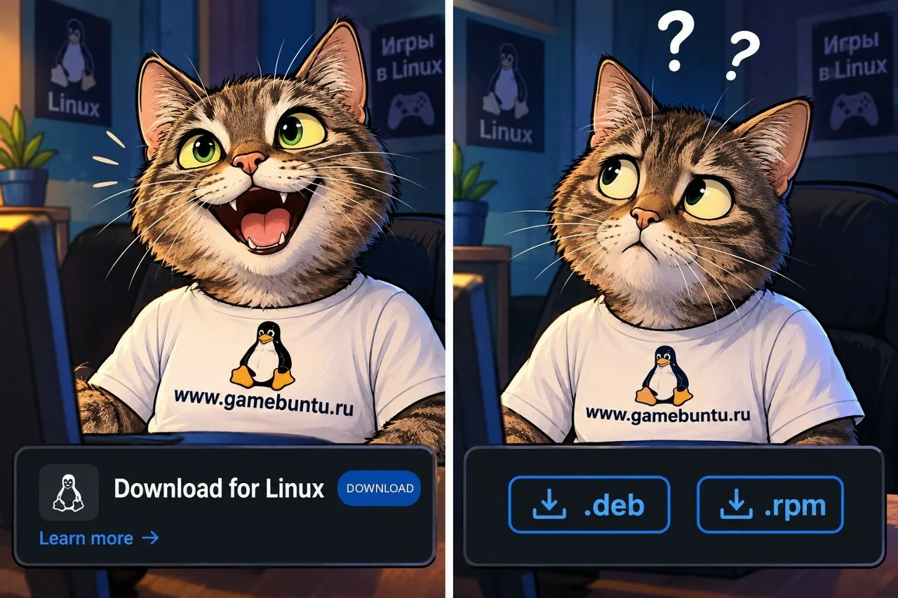 Проблемы современных новичков в Linux. В наше время была ссылка на архив с исходниками 😉