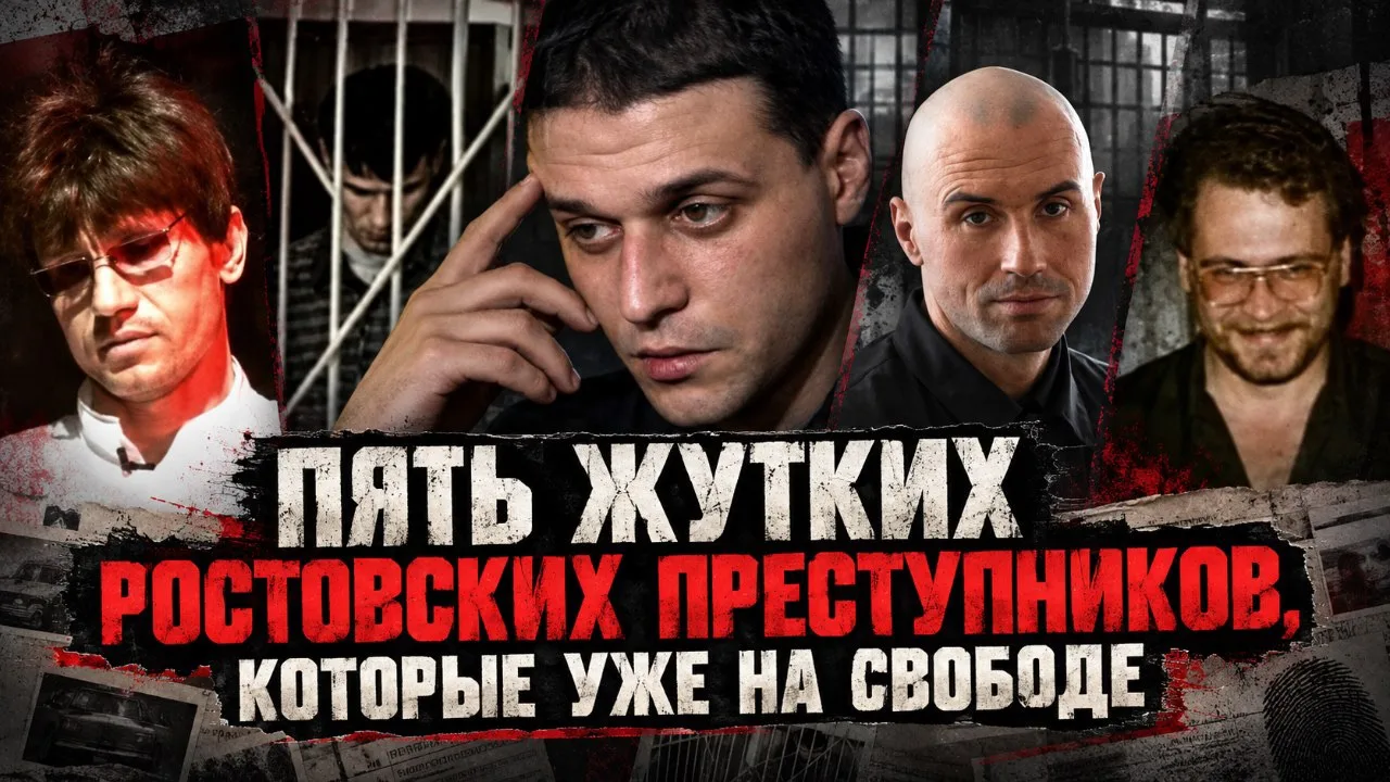 Убийцы, насильники, некрофилы: пять жутких ростовских преступников, которые уже на свободе