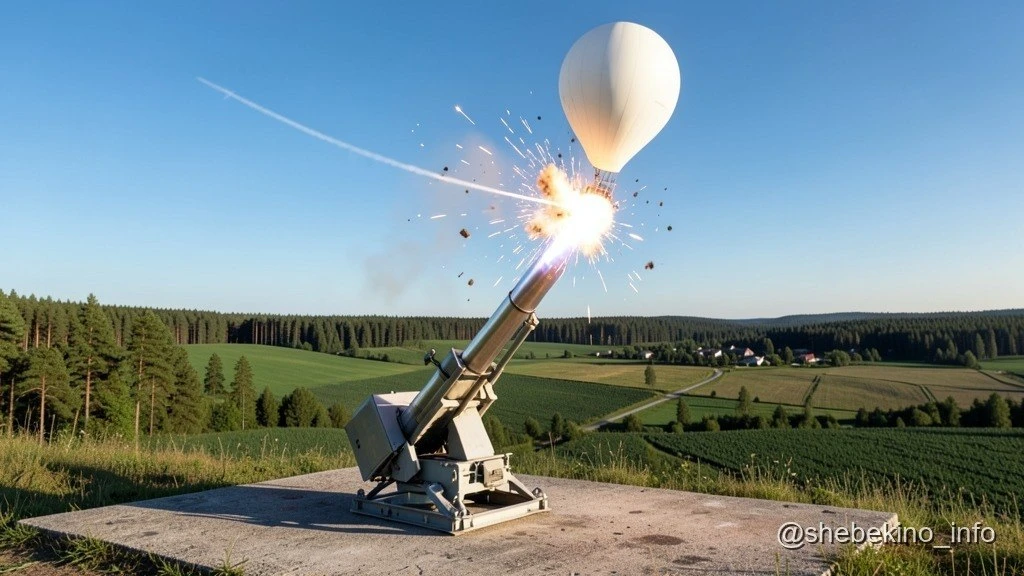 ⚠️🇷🇺🏴‍☠️ Военные России сбили в Ярославской области разведывательные воздушные шары....