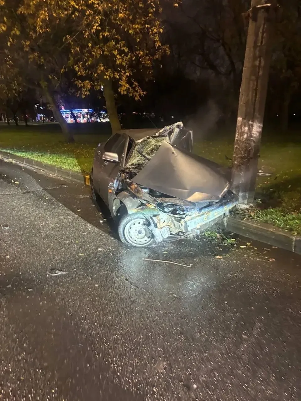 18.10.2026 г. примерно в 00:30/00:40 на Бухарестской улице произошло ДТП - столкновение...