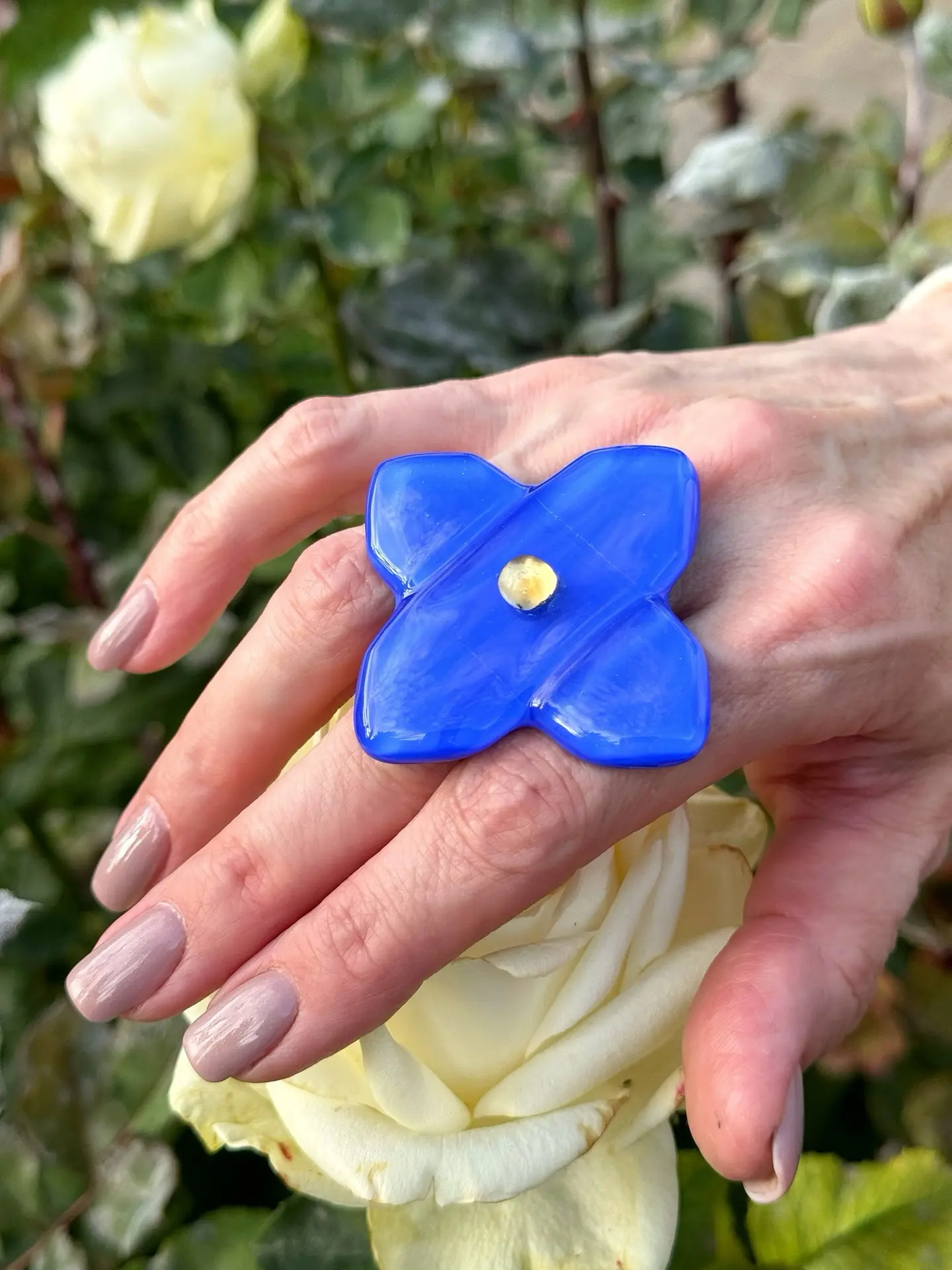 Синий цветок нежности💙