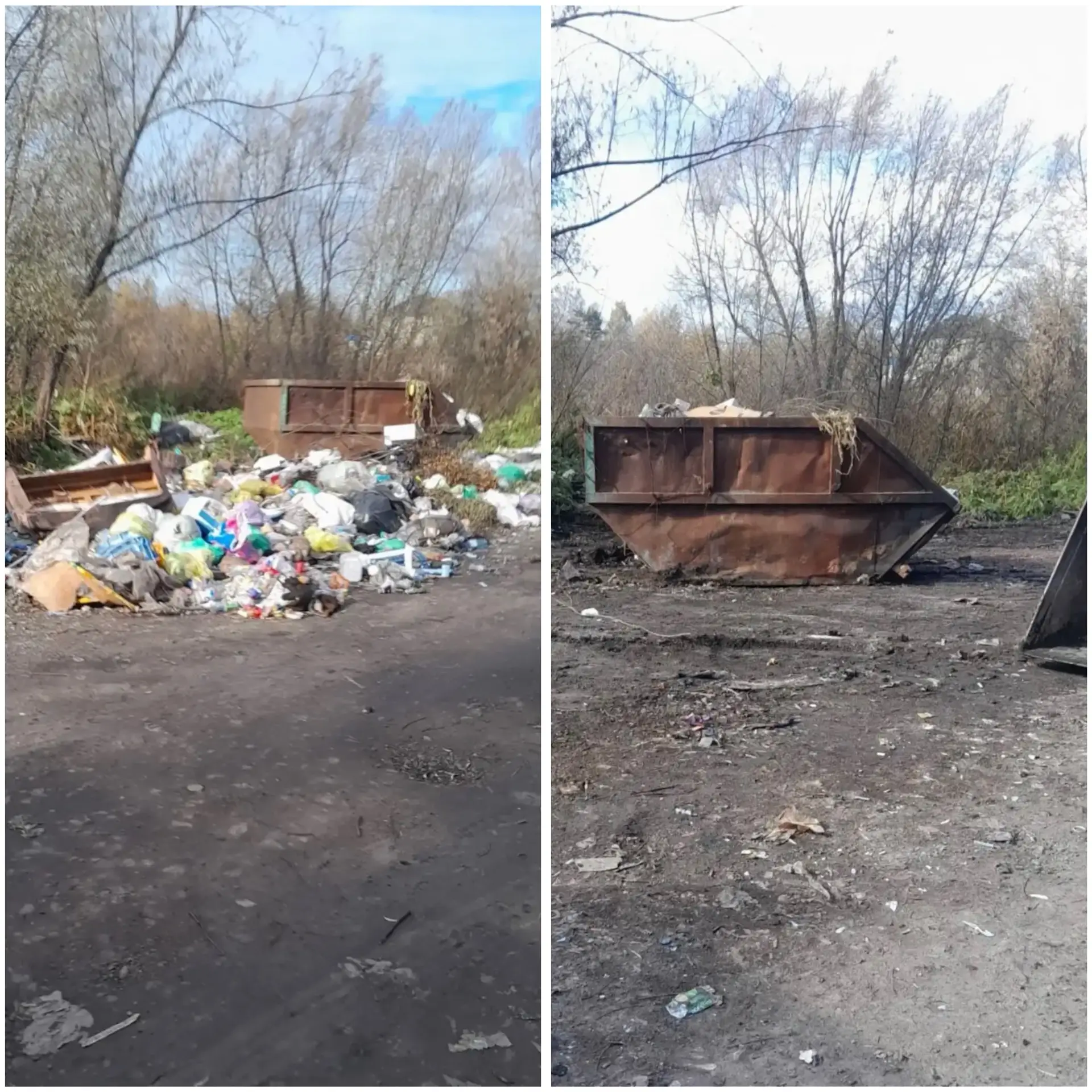 В городе фиксируются случаи появления стихийных свалок — вслед за этим от жителей посту...