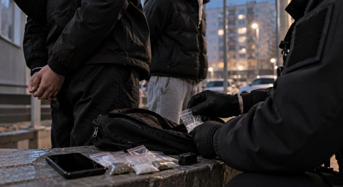🚔 В Новом Уренгое задержали двух закладчиков