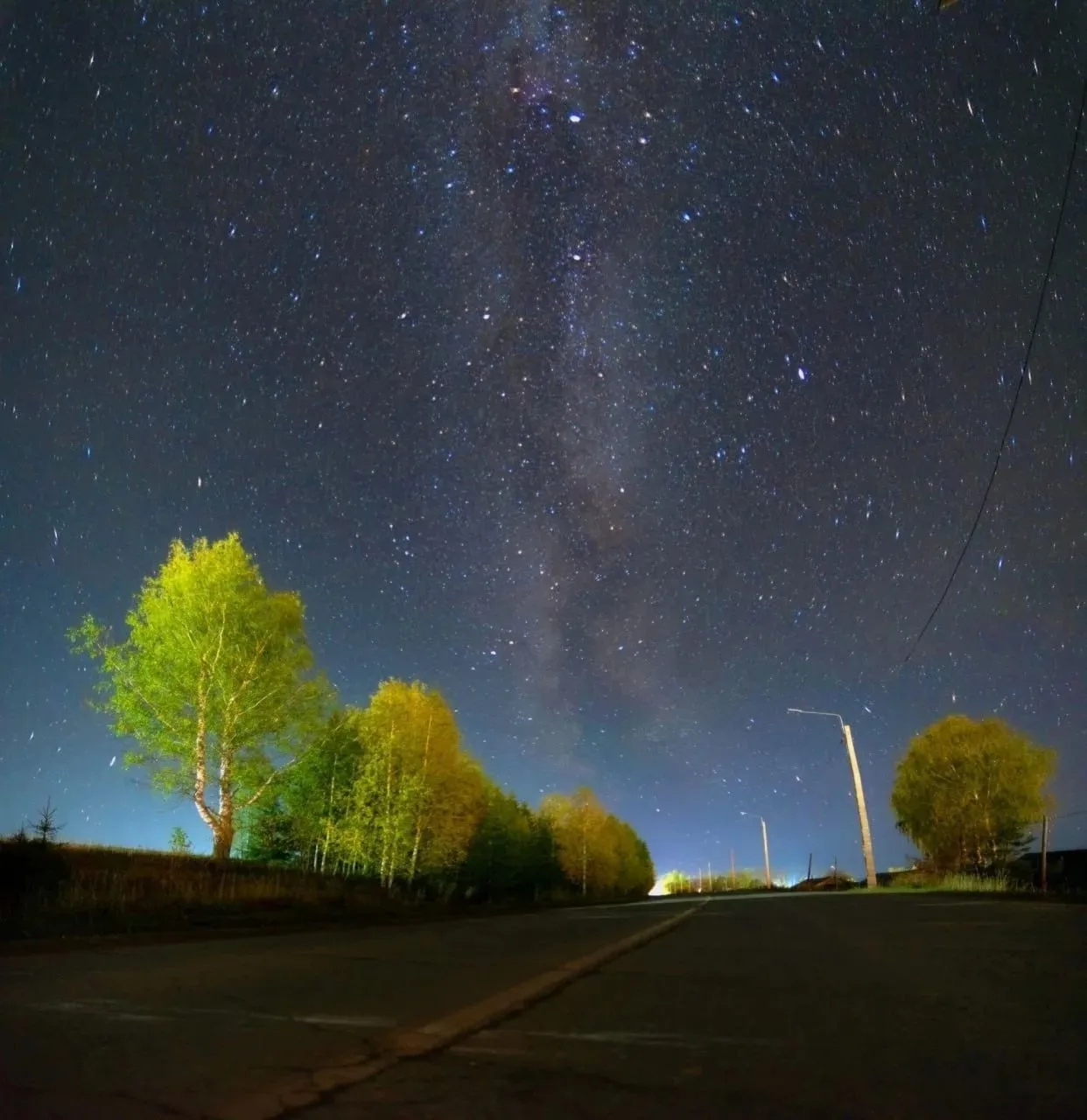 🌌 Млечный путь под Кудымкаром.