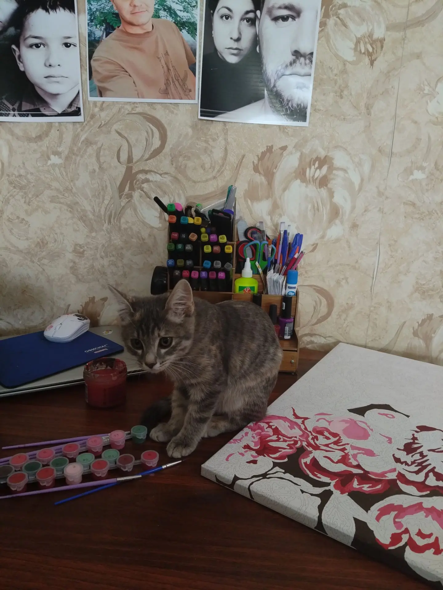 А мы с Бусей продолжаем творить красоту 🥰