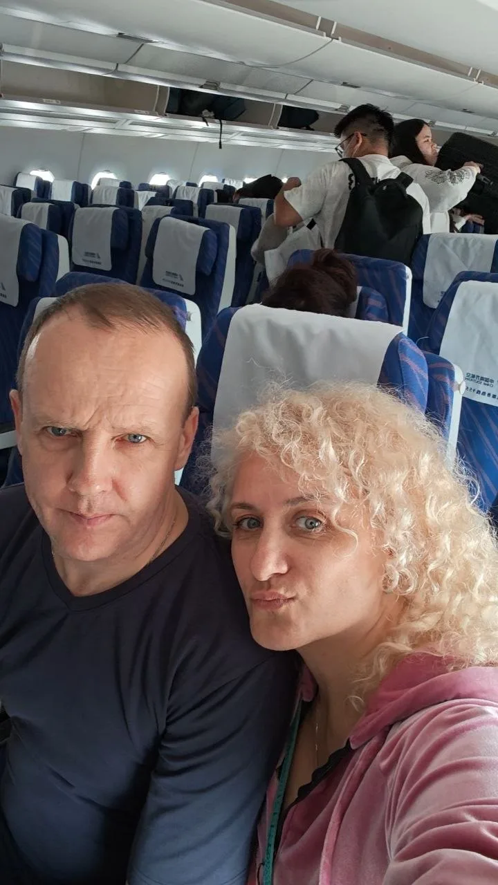 Загрузились в самолет✈️