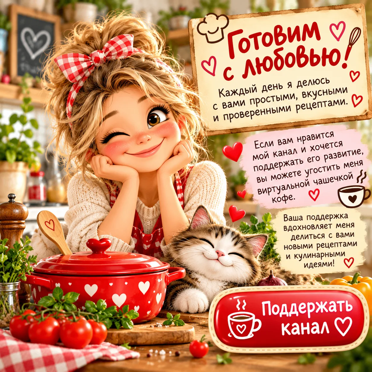 💕 Готовим с любовью!