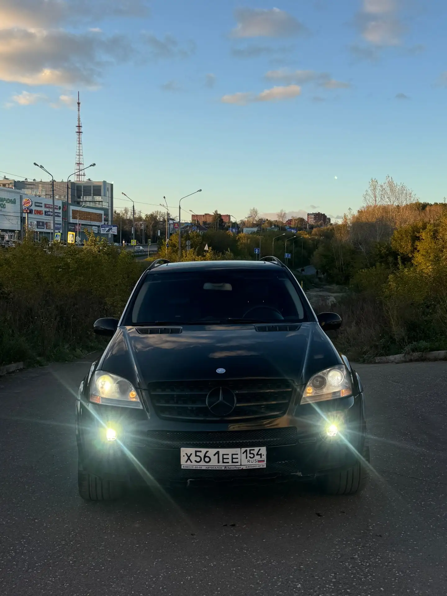 Продам/Обменяю MERCEDES ML 63 AMG на 6.2 движке